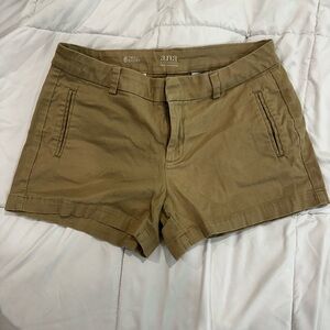 a.n.a Women's Brown Cargo Shorts